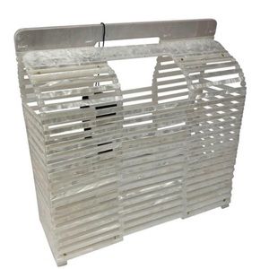 Rachel Roy Pearl Acrylic Clutch Bag